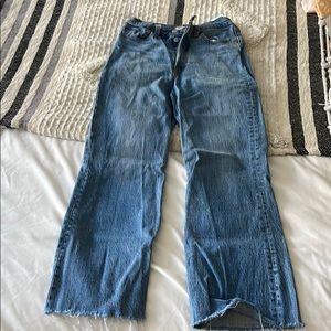 Levi’s rib cage crop flare jeans